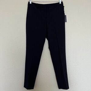 NWT Classic Women's DKNYC trousers straight legs dark blue, size 6